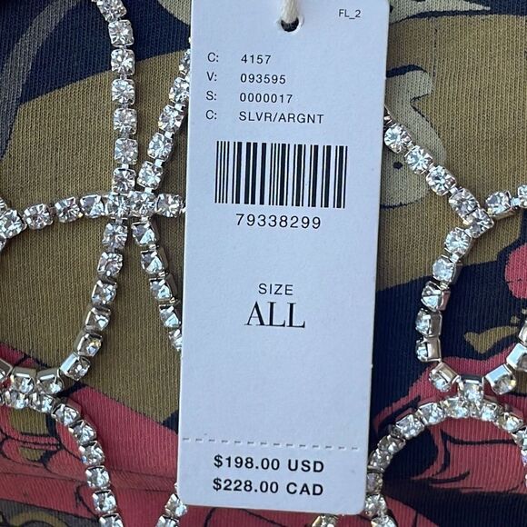 New Anthropologie Rhinestone Tunic Crystal Vest - Picture 13 of 13